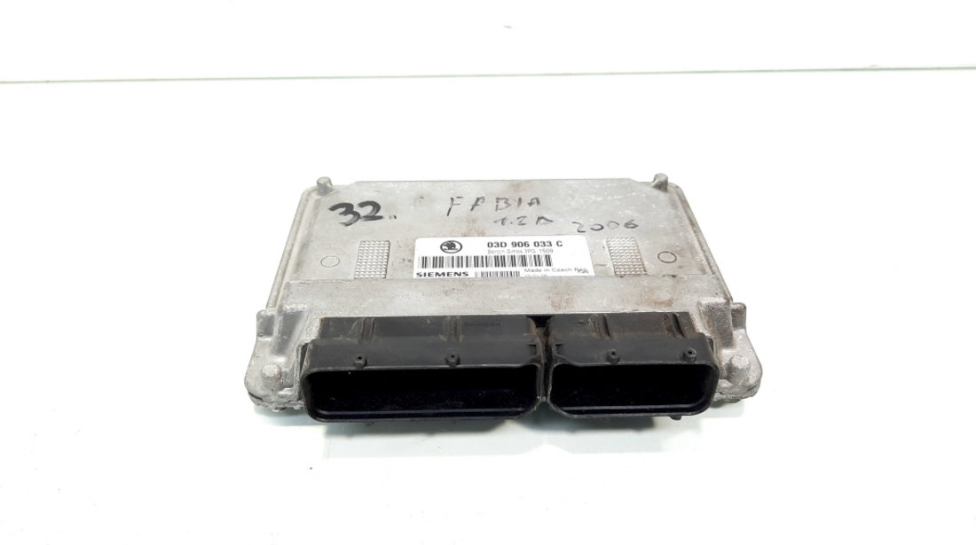 Calculator motor, cod 03D906033C, Skoda Fabia 1 Combi (6Y5) 1.2 B 12V, BMD (idi:535470)