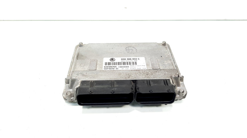 Calculator motor, cod 03D906033C, Skoda Fabia 1 Sedan (6Y3) 1.2 12V benz, BMD (idi:535457)