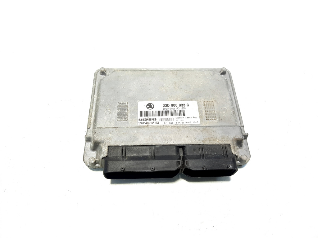 Calculator motor, cod 03D906033C, Skoda Fabia 1 Combi (6Y5) 1.2 12V benz, BMD (idi:527086)