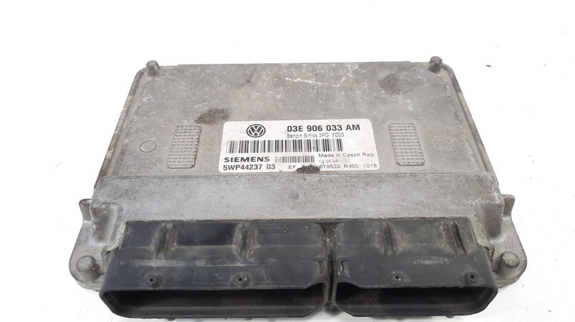 Calculator motor, cod 03E906033AM, Seat Cordoba (6L2), 1.2 benz, AZQ (idi:535515)