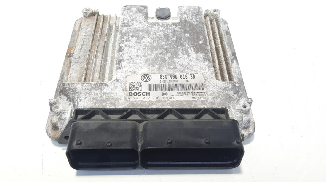 Calculator motor, cod 03G906016BD, 0281012236, Vw Jetta 3 (1K2) 1.9 TDI, BKC (idi:489994)