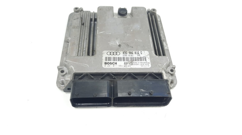 Calculator motor, cod 03G906016G, 0281011364, Seat Altea XL (5P5, 5P8) 2.0 tdi, BKD (idi:483719)