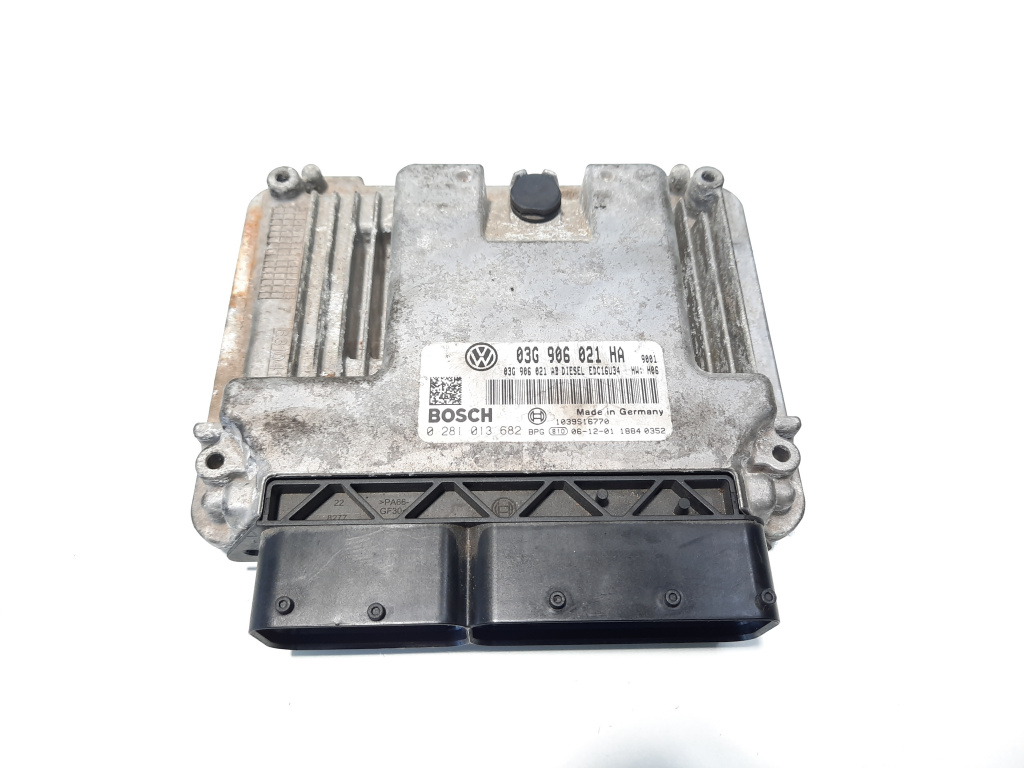 Calculator motor, cod 03G906021HA, Seat Toledo 3 (5P2), 1.9 TDI, BLS (idi:473455)