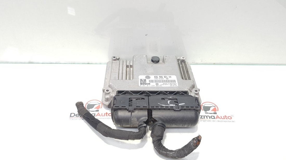 Calculator motor, cod 03G906021KH, 0281013226, Skoda Superb II (3T4) 1.9 tdi, BXE (idi:307090)