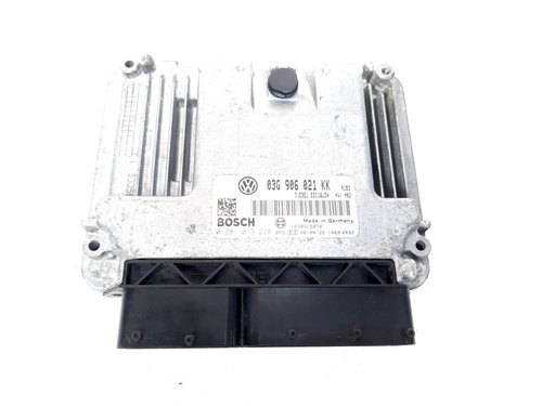 Calculator motor, cod 03G906021KK, 0281013228, VW Golf 5 Plus (5M1), 2.0 TDI, BKD (idi:549758)