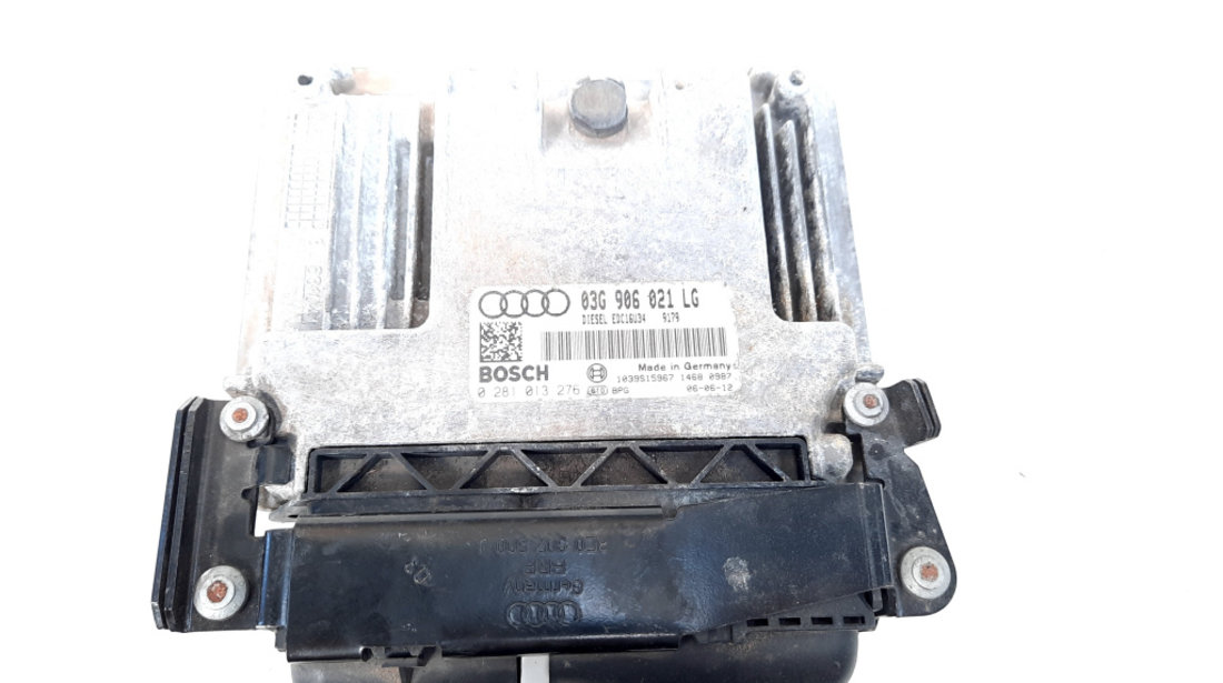 Calculator motor, cod 03G906021LG, 0281013276, Vw Touran (1T1, 1T2) 2.0 TDI, BKD (idi:549777)