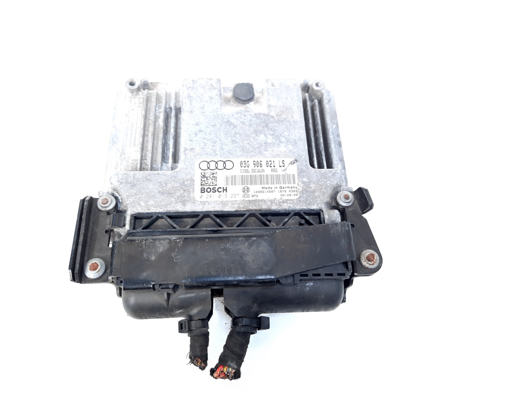 Calculator motor, cod 03G906021LS, 0281013297, Skoda Superb II Combi (3T5) 1.9 TDI, BXE (idi:549788)