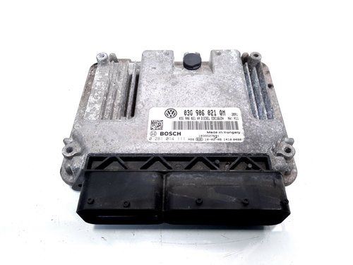 Calculator motor, cod 03G906021QM, 0281014111, Skoda Octavia 2 (1Z3) 1.9 TDI, BXE (idi:526888)