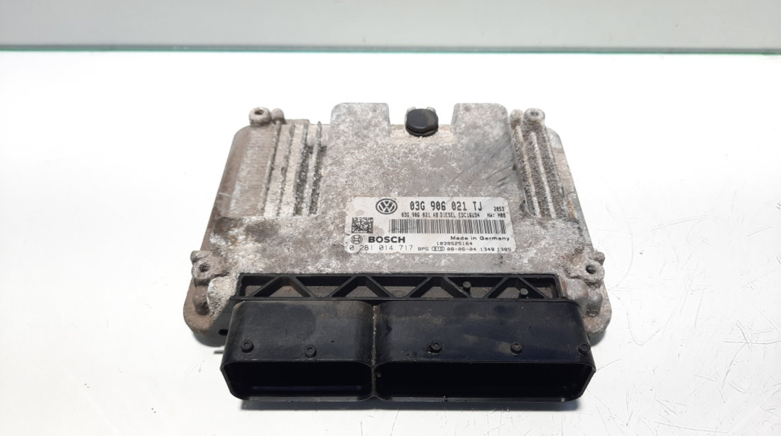 Calculator motor, cod 03G906021TJ, Vw Passat Variant (3C5) 1.9 TDI, BLS