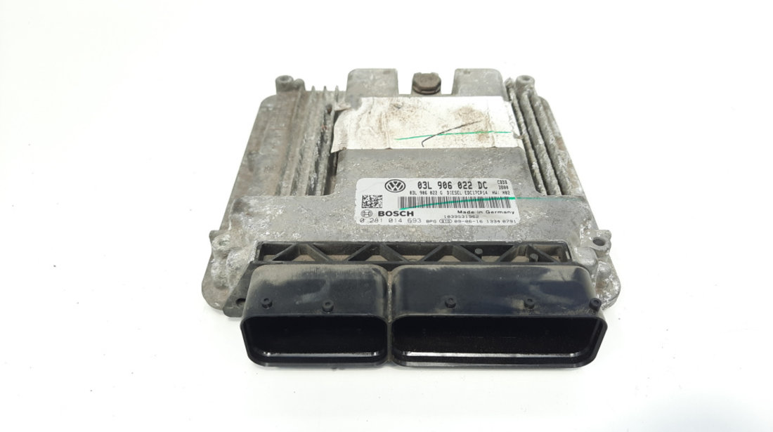 Calculator motor, cod 03L906022DC, 0281014693, Vw Golf 6 Variant (AJ5) 2.0 TDI, CBD (id:476462)