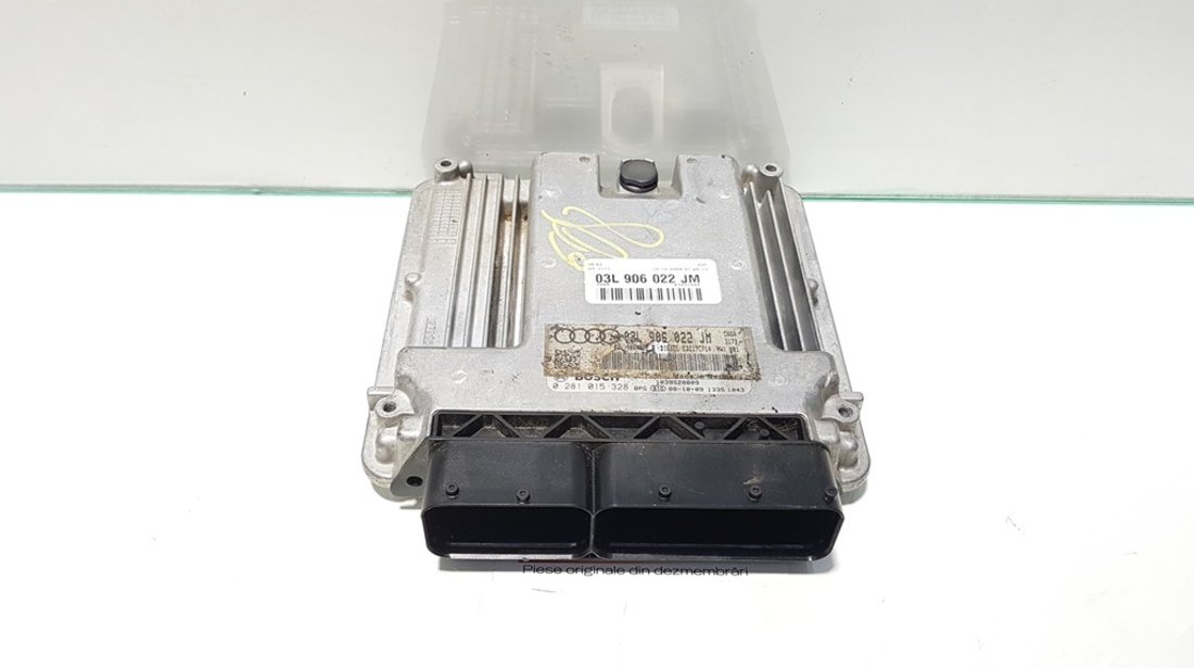 Calculator motor, cod 03L906022JM, Audi A5 Cabriolet (8F7), 2.0 TDI, CAGA (idi:392502)