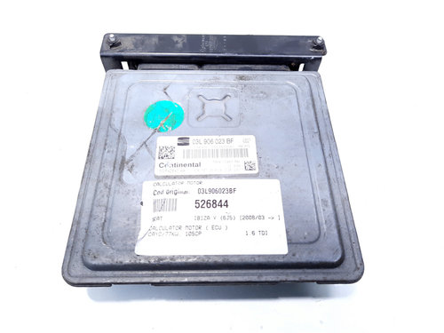 Calculator motor, cod 03L906023BF, Seat Ibiza 5 (6J5), 1.6 TDI, CAYC (id:526844)