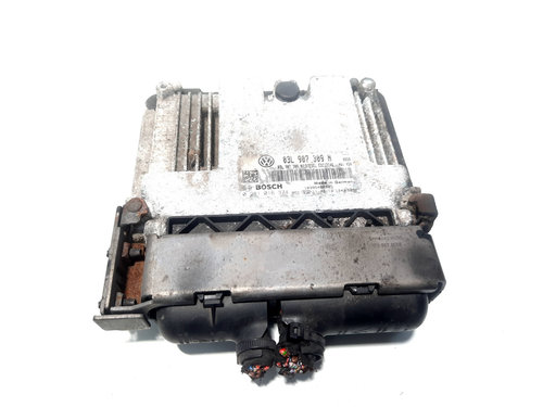 Calculator motor, cod 03L907309N, Vw Sharan (7N) 2.0 TDI, CFF (idi:521214)