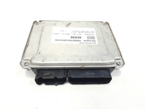 Calculator motor, cod 045906019CA, 0281012195, Seat Cordoba (6L2), 1.4 TDI, BNV (idi:483686)