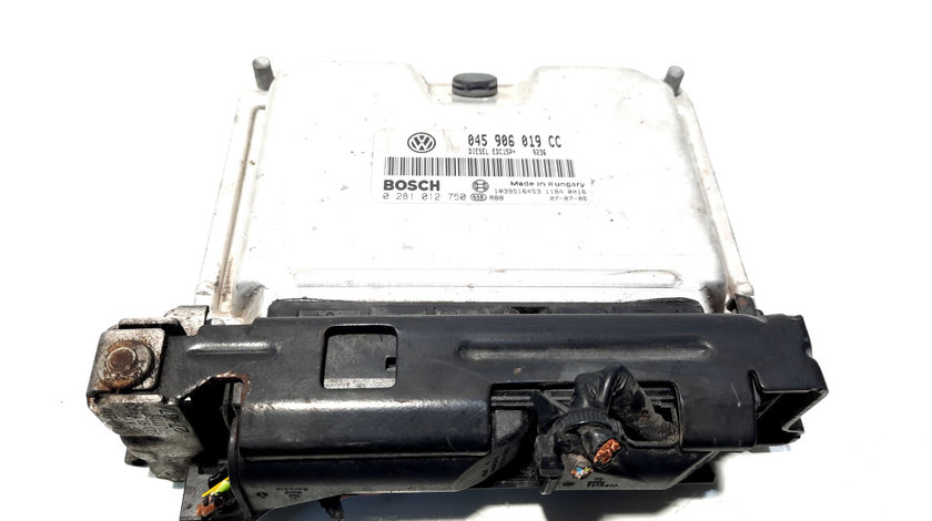 Calculator motor, cod 045906019CC, 0281012750, VW Polo (9N), 1.4 TDI, BNV (idi:516216)