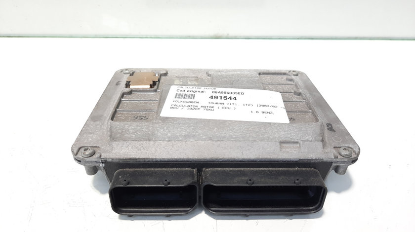 Calculator motor, cod 06A906033ED, Seat Altea XL (5P5, 5P8), 1.6 benz, BGU (idi:491544)