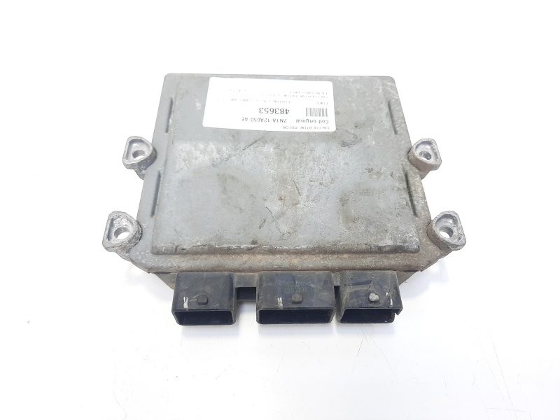 Calculator motor, cod 2N1A-12A650-AE, Ford Fiesta 6, 1.4 TDCI, F6JB (idi:483653)