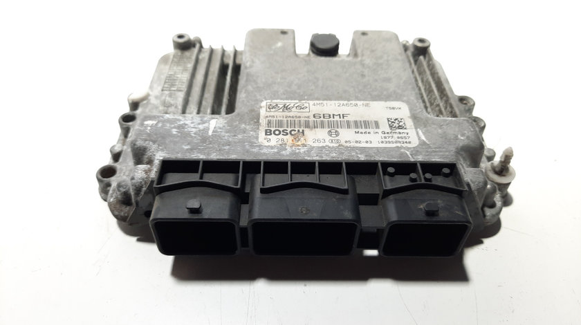 Calculator motor, cod 4M51-12A650-NE, 028101126, Ford Focus 2 (DA) 1.6 TDCI, G8DA (id:491493)
