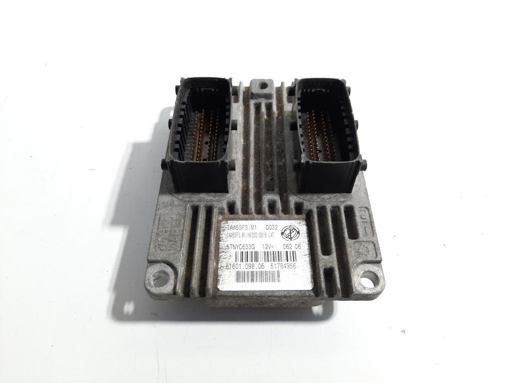 Calculator motor, cod 51784956, Fiat Punto Van (188AX), 1.2 benz, 188A5000 (idi:491719)