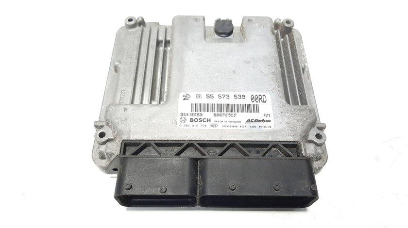 Calculator motor, cod 55573539, 0281015774, Opel Insignia A Sports Tourer, 2.0 cdti, A20DTH (idi:464805)