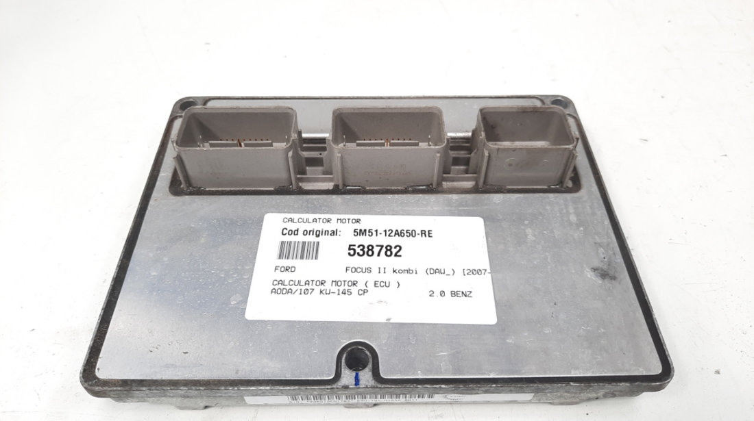 Calculator motor, cod 5M51-12A650-RE, Ford Focus C-Max, 2.0 benz, AODA (idi:538782)