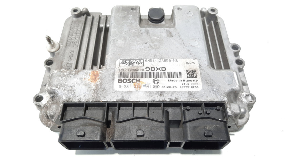 Calculator motor, cod 6M51-12A650-NB, Ford Focus 2 (DA) 1.6 TDCI, HHDA (id:483302)