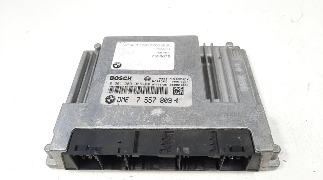 Calculator motor, cod 7557809-01, Bmw 3 (E90) 1.6 benz, N45B16AB (idi:538691)