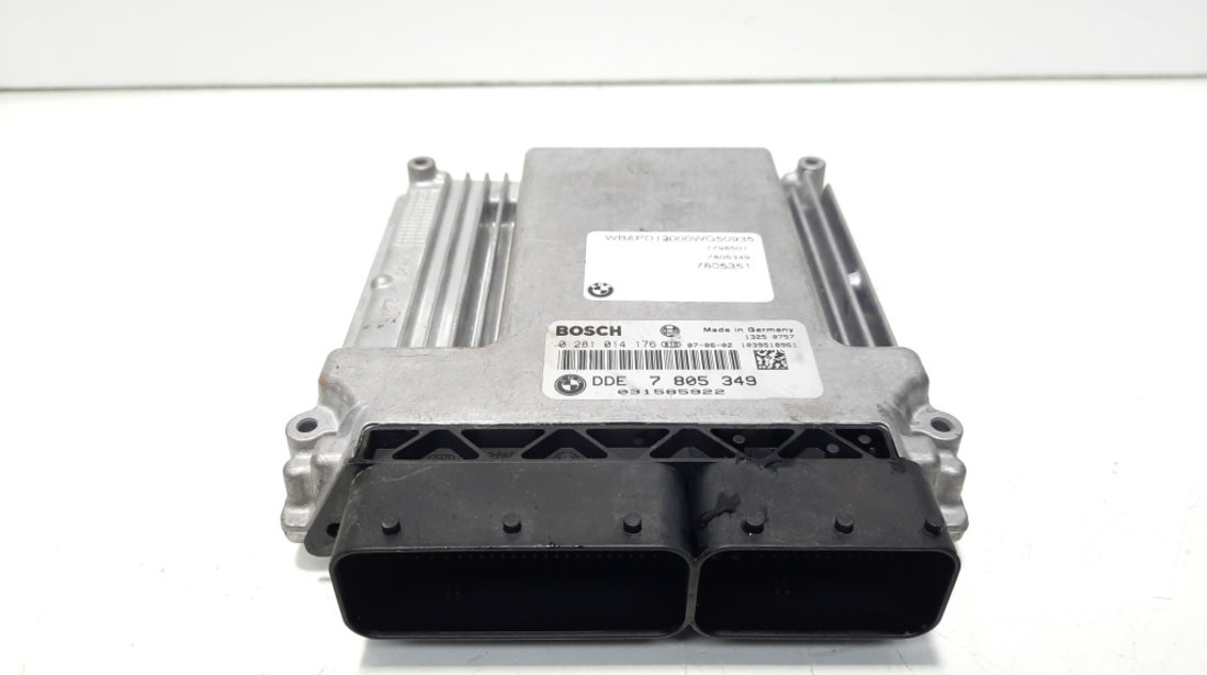 Calculator motor, cod 7805349, 0281014176, Bmw 3 (E90), 2.0 diesel, 204D4 (idi:586150)