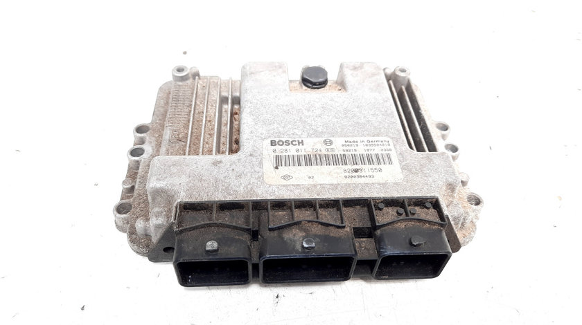 Calculator motor, cod 8200311550, 0281011724, Renault Master 2, 2.5 DCI (id:538502)