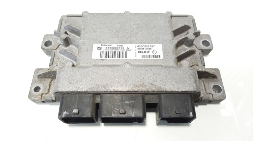 Calculator motor, cod 8200522357, 8200510536, Renault Clio 3, 1.2 B, D4F740 (id:483286)