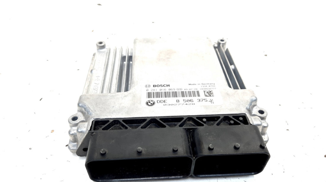 Calculator motor, cod 8506375-01, 0281016069, Bmw 3 Touring (F31), 2.0 diesel, N47D20C (idi:535560)