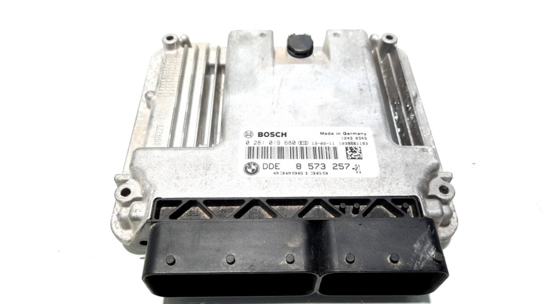 Calculator motor, cod 8573257-01, 0281019680, Bmw 3 (F30) 2.0 diesel, N47D20C (id:541982)