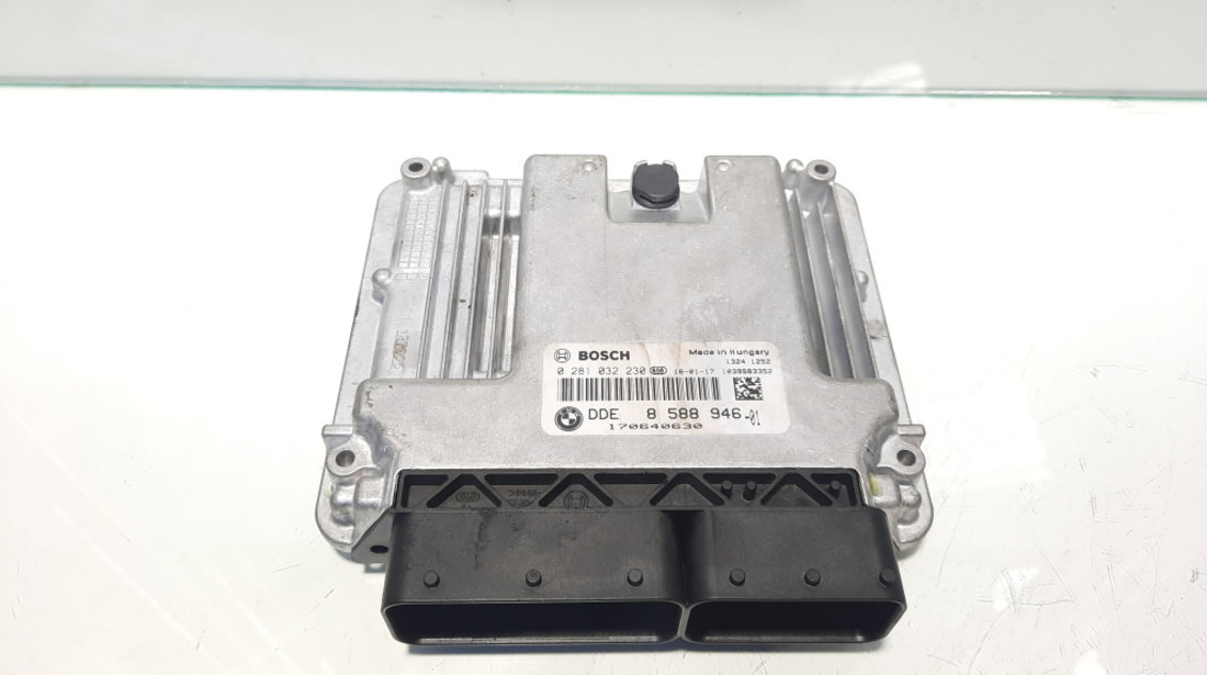 Calculator motor, cod 8588946-01, 0281032230, Bmw 2 Cabriolet (F23) 2.0 D, B47D20A