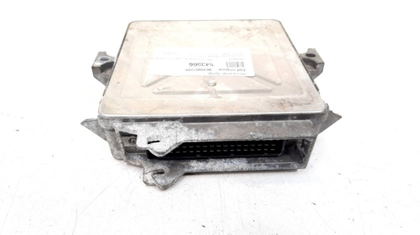 Calculator motor, cod 9639907880, Peugeot 206 CC, 1.4 benz, KFV (idi:543566)