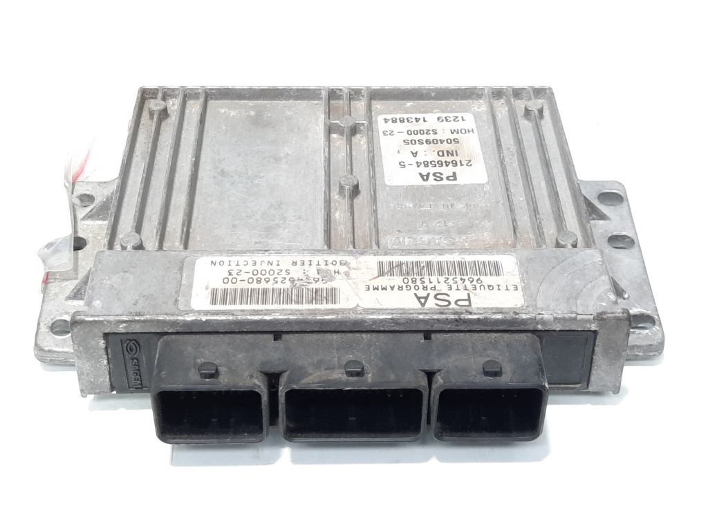 Calculator motor, cod 9645211580, Peugeot 206 CC, 1.4 benz, KFW (idi:491704)