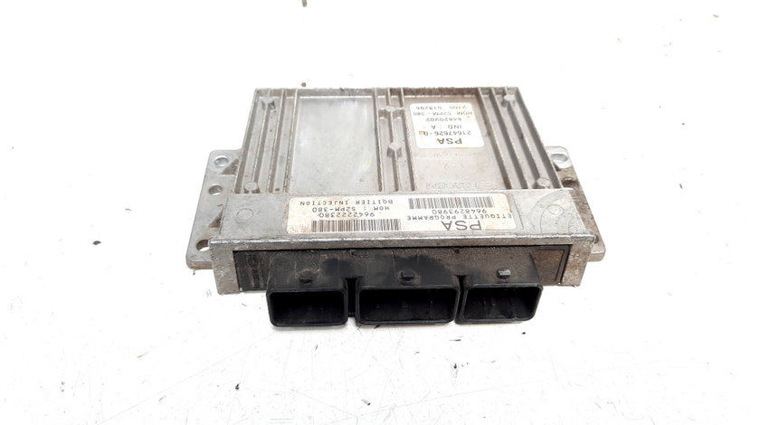 Calculator motor, cod 9648293980, 9642222380, Peugeot 206 SW, 1.4 benz, KFV (idi:538505)