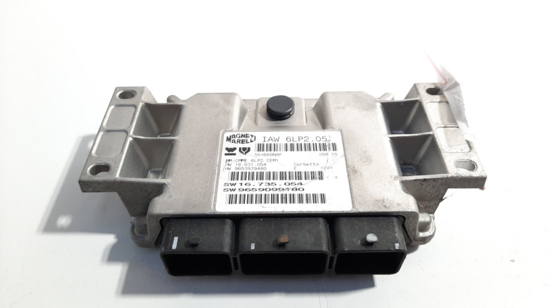 Calculator motor, cod 9659099180, Peugeot 206 Sedan, 1.4 16V benz, KFU (idi:492006)