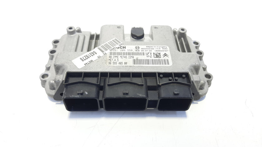 Calculator motor, cod 9659306580, 0261208558, Citroen Xsara Picasso, 1.6 HDI, 9HZ (idi:483635)