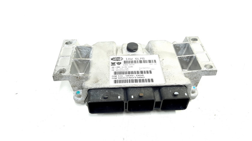 Calculator motor, cod 9662401980, 9659580780, Peugeot 307 CC (3B), 2.0 benz, RFJ (idi:538830)