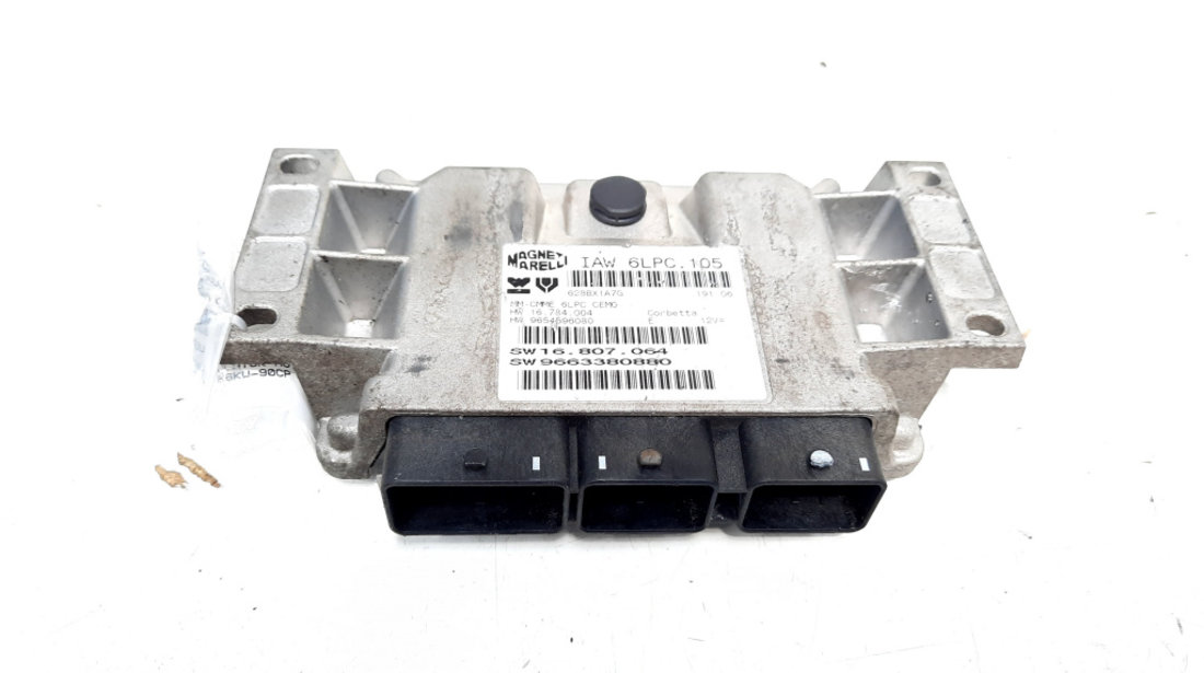 Calculator motor, cod 9663380880, 9654596080, Citroen C2 (JM), 1.4 benz, KFU (idi:538467)