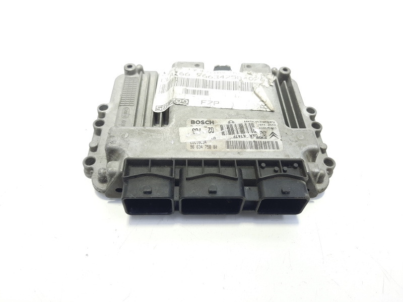 Calculator motor, cod 9663475880, 0281012529, Peugeot 207 (WA) 1.4 hdi, 8HZ (id:483809)