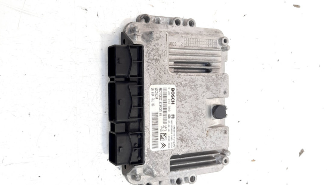 Calculator motor, cod 9663476180, Peugeot Partner (II) Tepee, 1.6 HDI, 9HX (idi:535461)