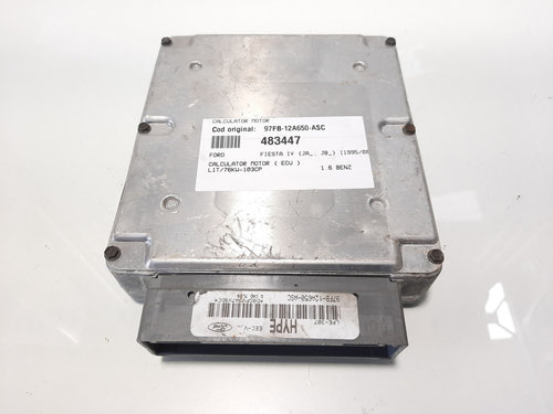 Calculator motor, cod 97FB-12A650-ASC, Ford Fiesta 4 (JA, JB) 1.6 benz, L1T (id:483447)