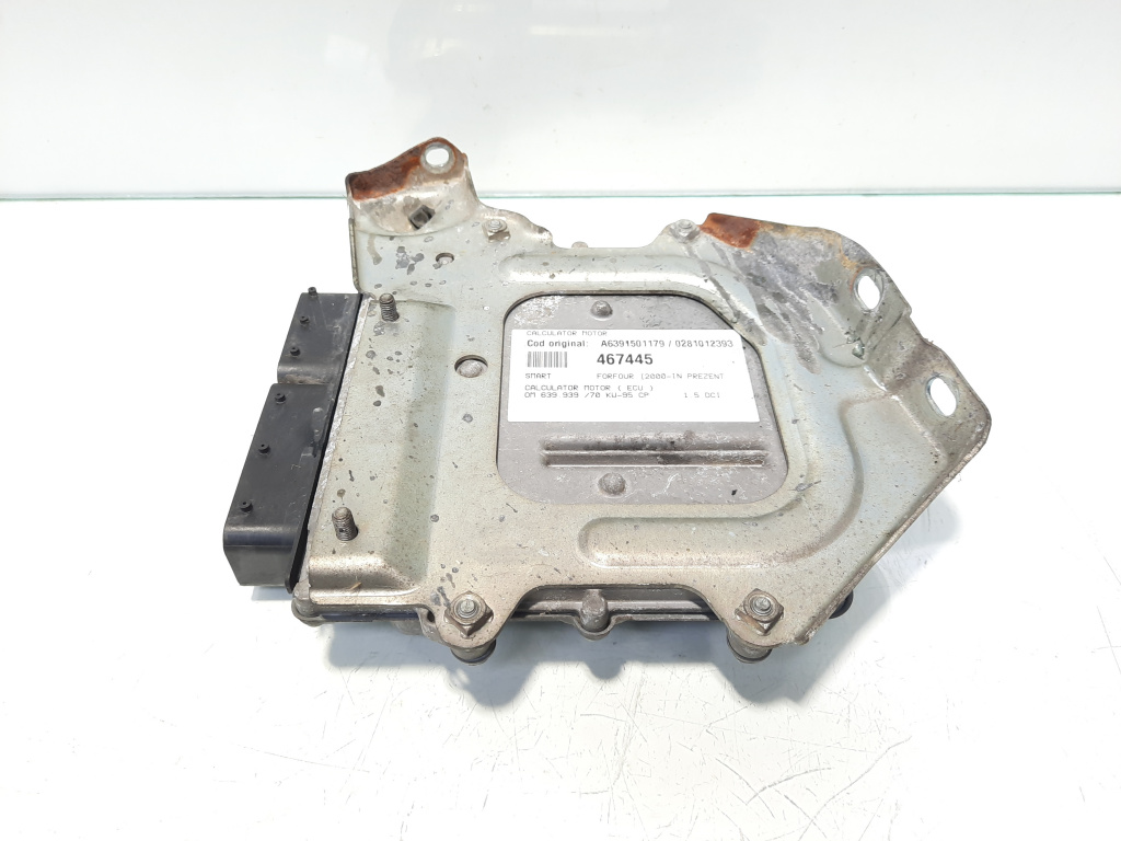 Calculator motor, cod A6391501179, 0281012393, Smart ForFour, 1.5 dci, OM639939 (id:467445)