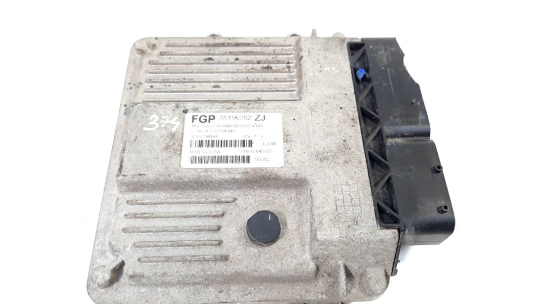 Calculator motor, cod GM55196352, Opel Astra H GTC, 1.3 CDTI, Z13DT (idi:550060)