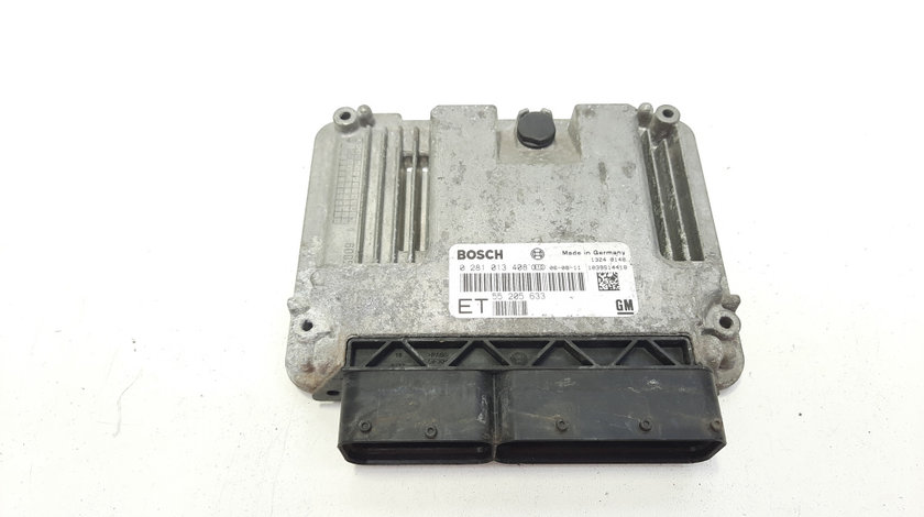 Calculator motor, cod GM55205633, 0281013408, Opel Vectra C, 1.9 CDTI, Z19DTH (id:482912)