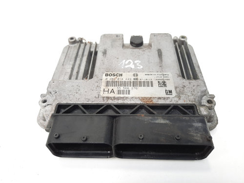 Calculator motor, cod GM55566276, 0281014449, Opel Vectra C, 1.9 CDTI, Z19DTH (id:549808)