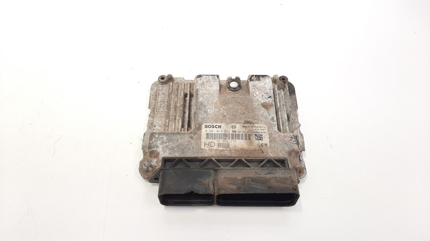 Calculator motor, cod GM55566279, 0281014452, Opel Vectra C GTS, 1.9 CDTI, Z19DTL (idi:483571)