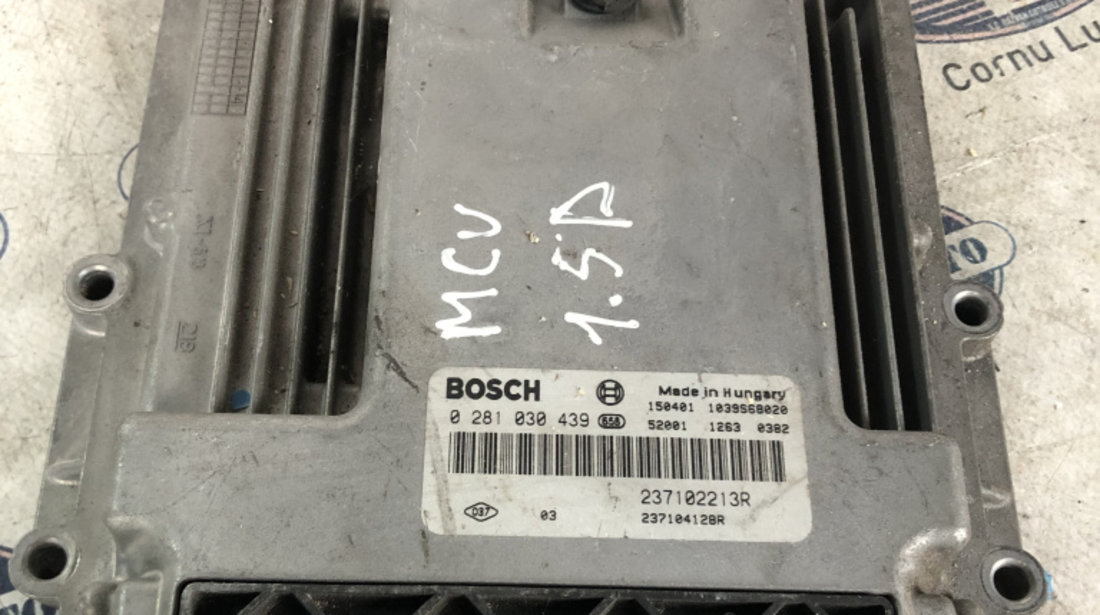 Calculator motor Dacia Logan Mcv 1.5 Motorina 2014, 237102213R