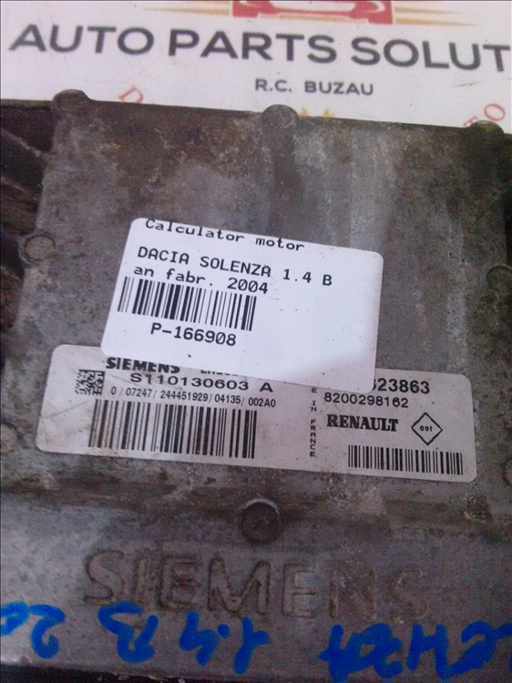 Calculator motor DACIA SOLENZA 1.4 B an fabr. 2004